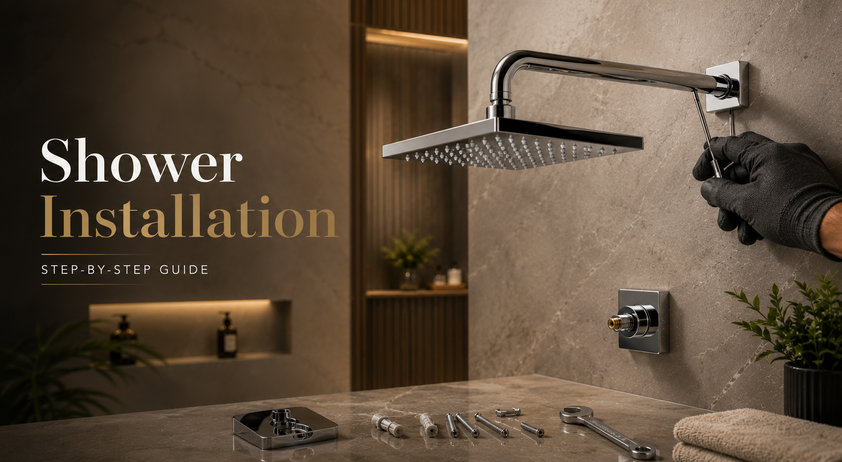 Overhead Shower Installation Guide