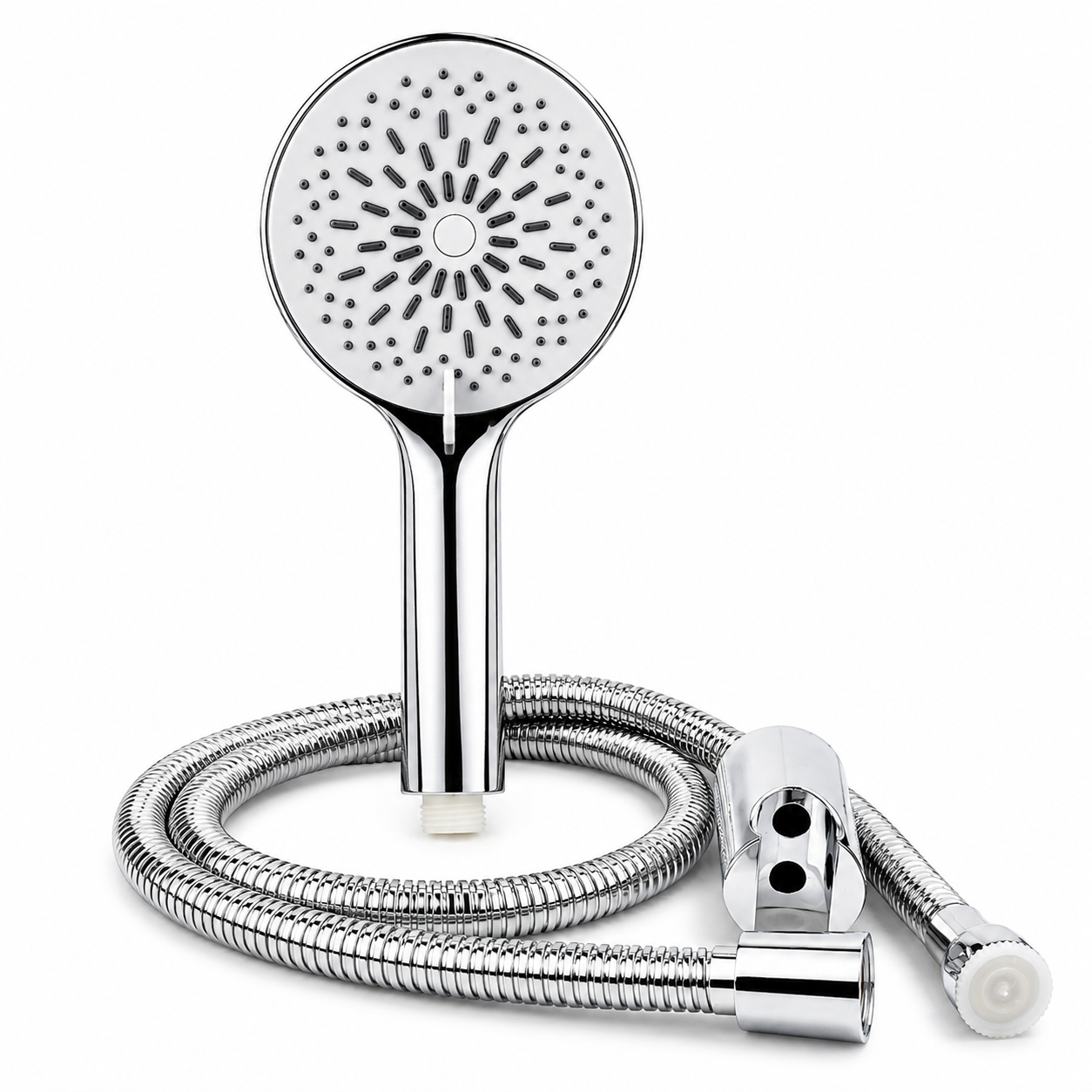 5 Inch ABS Hand Shower with Hose & Wall Hook