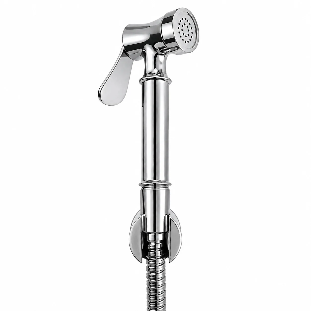 Long-Body Brass Health Faucet – Chrome Finish - Health Faucet Only - Piffero PHF 11001A