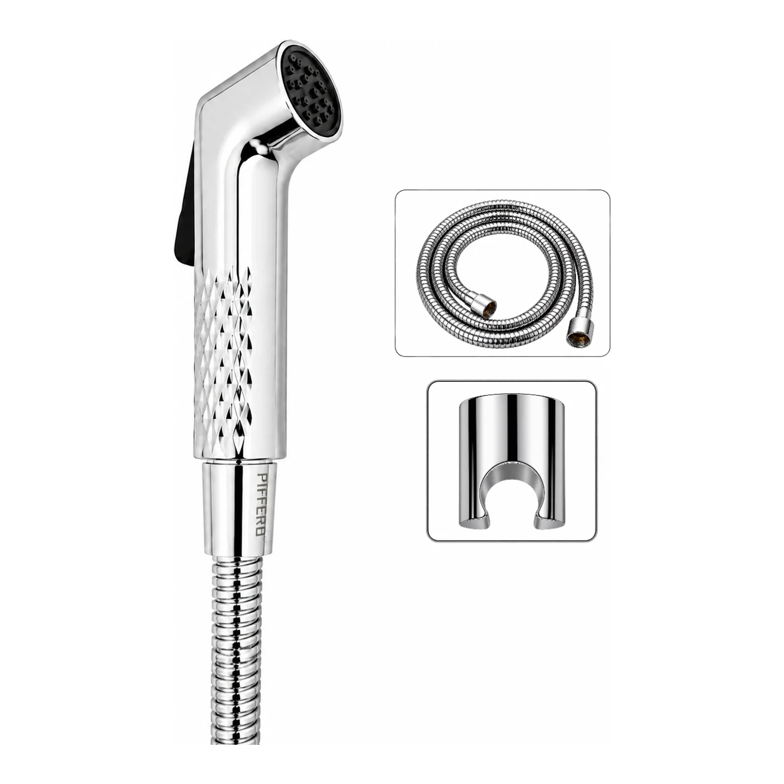 Auto-Clean ABS Health Faucet – Chrome Finish - Complete Set - Piffero PHF 21006