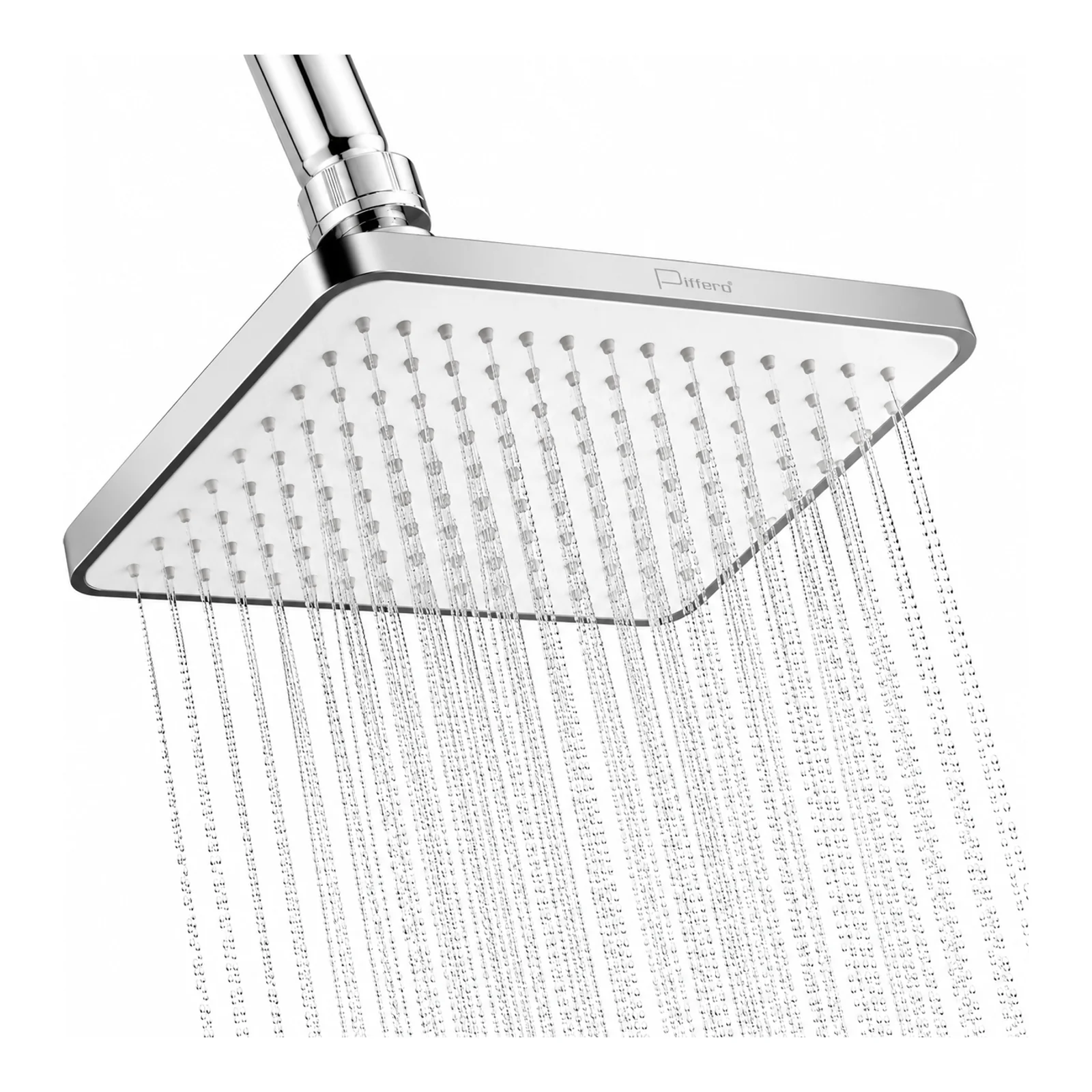 4 × 6-Inch Wide Rectangular ABS Overhead Shower - Shower Head Only - Piffero PSR 11005A