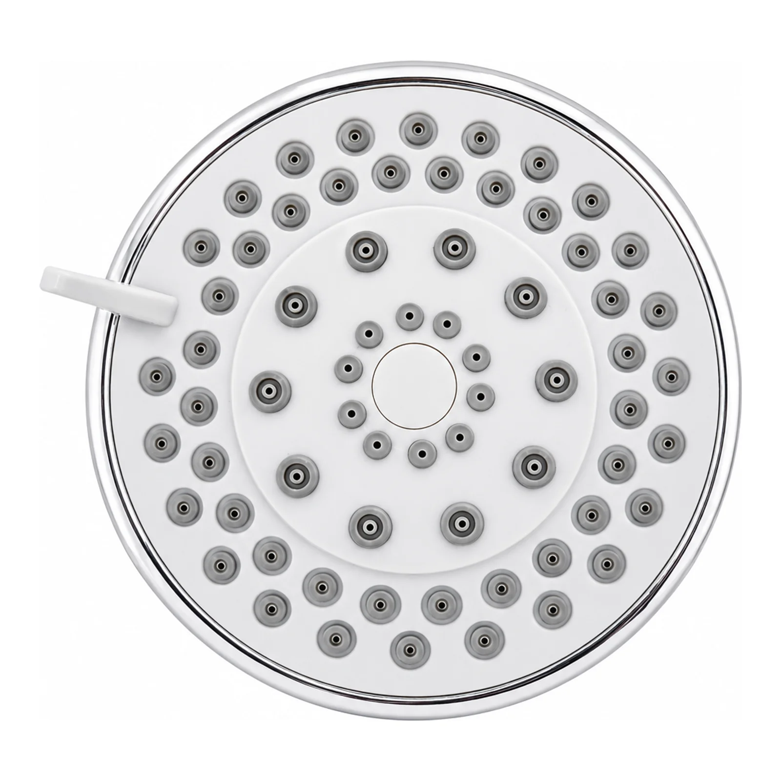4-Inch Round 5-Function Multi-Flow ABS Overhead Shower - Shower Head Only - Piffero PSR 11010A