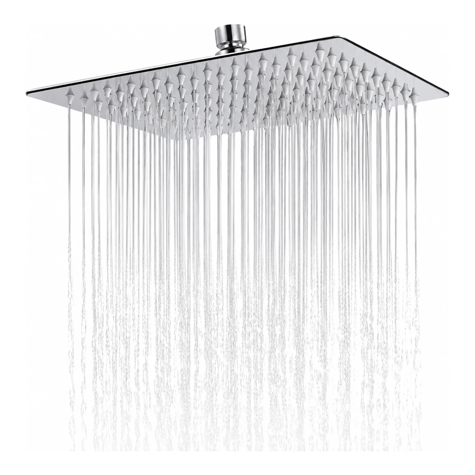 6-Inch SS Overhead Shower Head – Full Chrome Finish - Shower Head Only - Piffero PSR 21003A